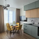 公寓 Tiltu Smaragdo Apartamentai 克莱佩达