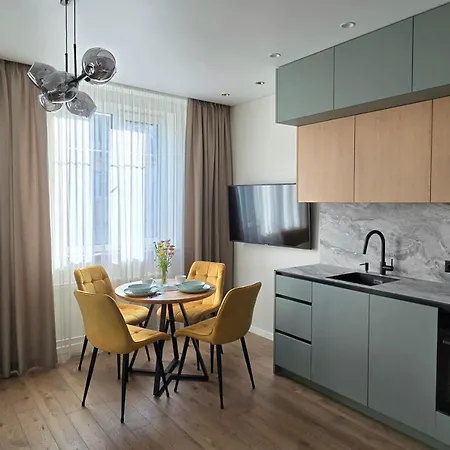 公寓 Tiltu Smaragdo Apartamentai 克莱佩达
